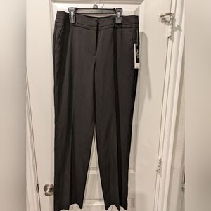 Sharagano Amanda Stretch Dress Pants Black Size 8 NWT Career Work Slacks